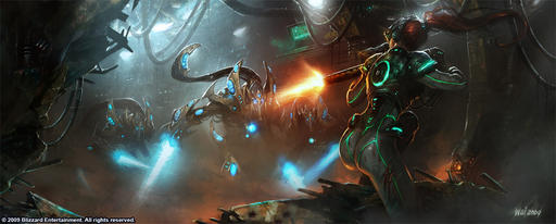 StarCraft II: Wings of Liberty - Новые арты WoL и возможно HotS